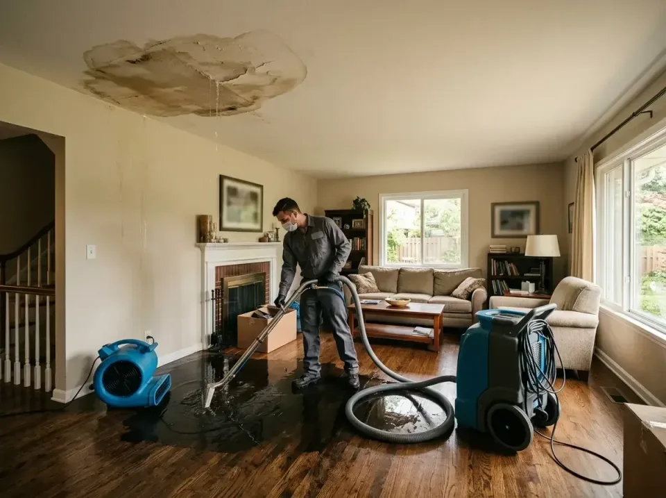 attic-pipe-burst-ceiling-drip-008 — frequently asked questions, Water Damage Restoration & Carpet Care in La Center, WA